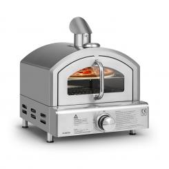 Pizzaiolo Neo, plinska peč za pico, vključno s kamnom za pico, termometer, nerjaveče jeklo
