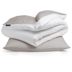 Soft Wonder Edition Duvet Cover Set Bed Linens | 100% Microfibre Fleece | OEKO-TEX® Standard 100 | Pollutant-Free | Zipper | 135 x 200 cm | 1 x Pillowcase: 80 x 80 cm