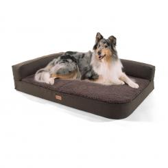 Odin Cama para perros Colchón para perros | Lavable | Ortopédico | Antideslizante | Transpirable | Espuma viscoelástica | Tamaño L (120 × 12 × 80 cm)