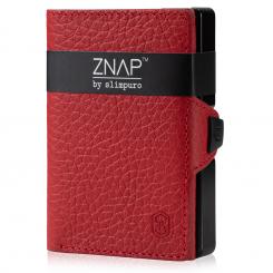 ZNAP Slim Wallet Mini carteira, bolsa, bolso de moedas  | para até 12 cartões bancários | fácil acesso: cartões removíveis | fácil acesso: compartimento para moedas e notas | design fino | plano | 8,9x1,8x6,3cm | cartão de proteção RFID | alumínio
