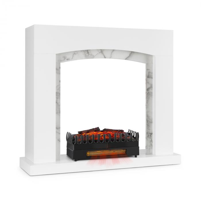 Studio Frame II Fireplace Housing Set Decorative Fireplace + Kamini FX Fireplace Insert