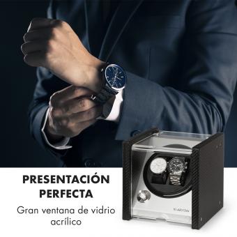 Klarstein Tokyo 2 Estuche giratorio 2 relojes 3 velocidades 4 modos Negro
